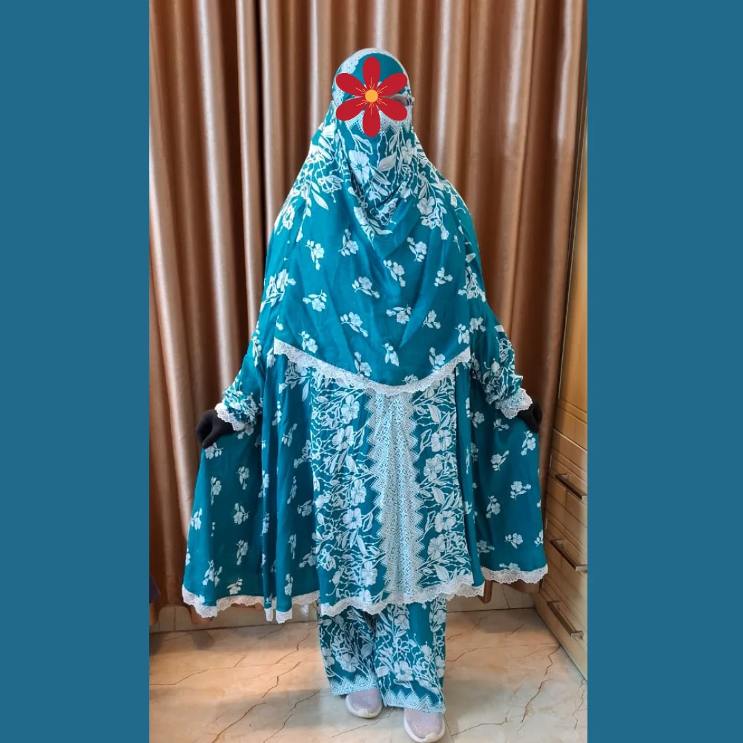 Lilen Fabric Khimar Set LF109